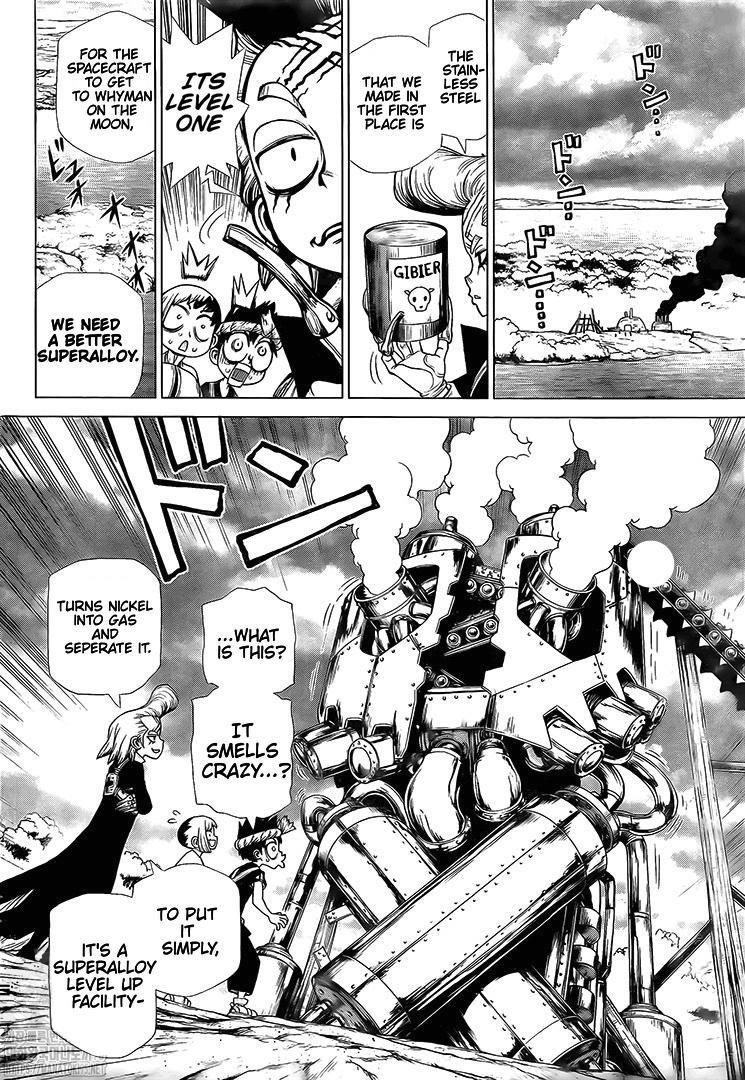Dr. Stone Manga Chapter 199 page 13 - Superalloys