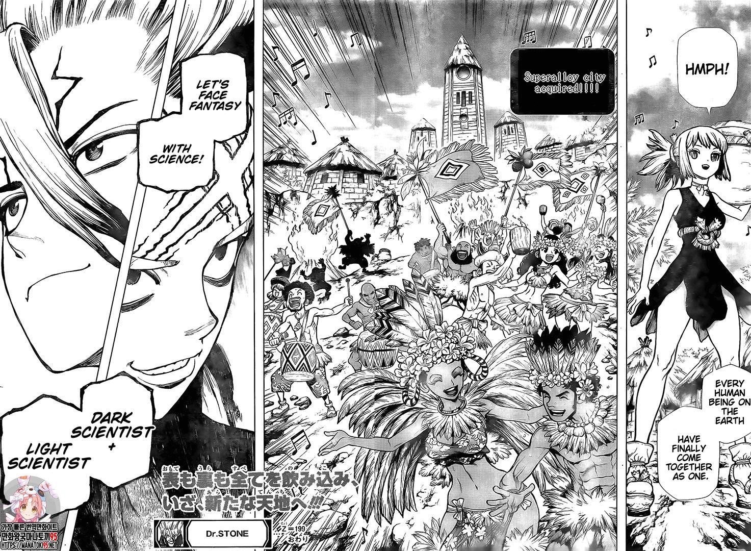 Dr. Stone Manga Chapter 199 page 17 - Superalloys