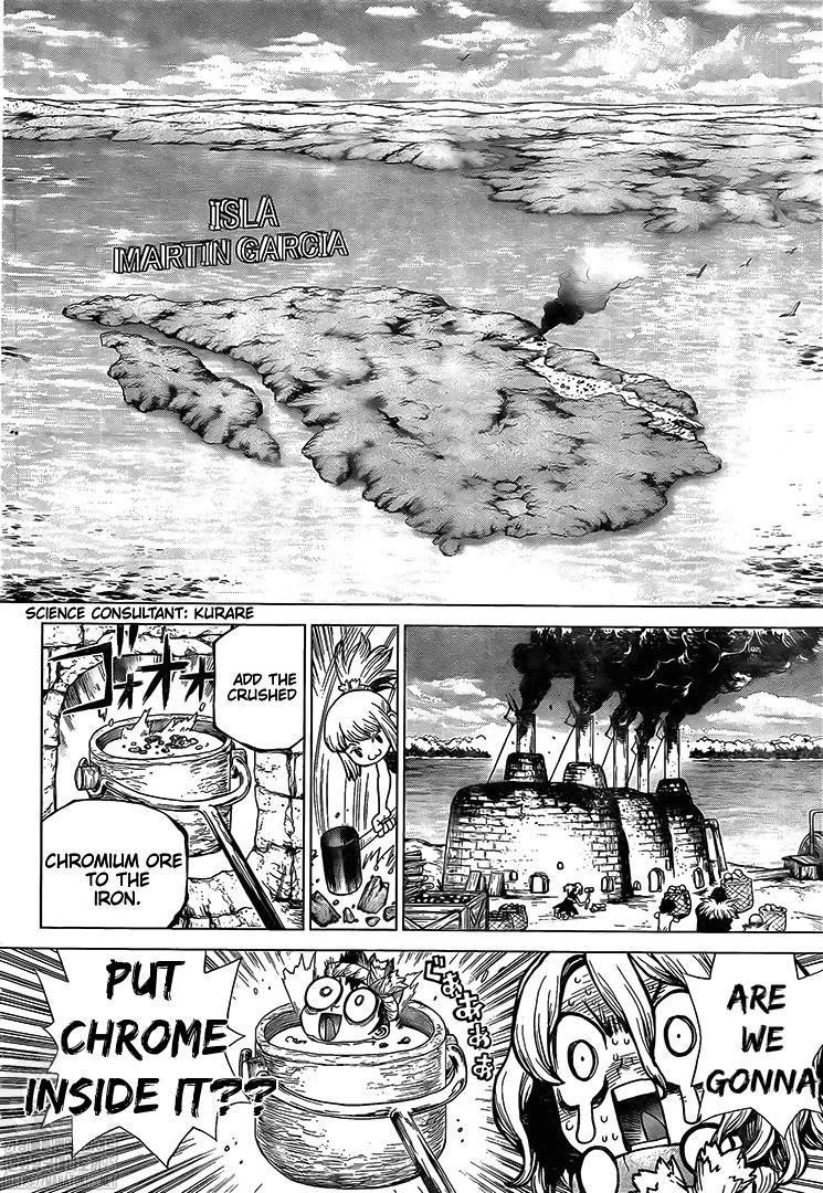 Dr. Stone Manga Chapter 199 page 8 - Superalloys