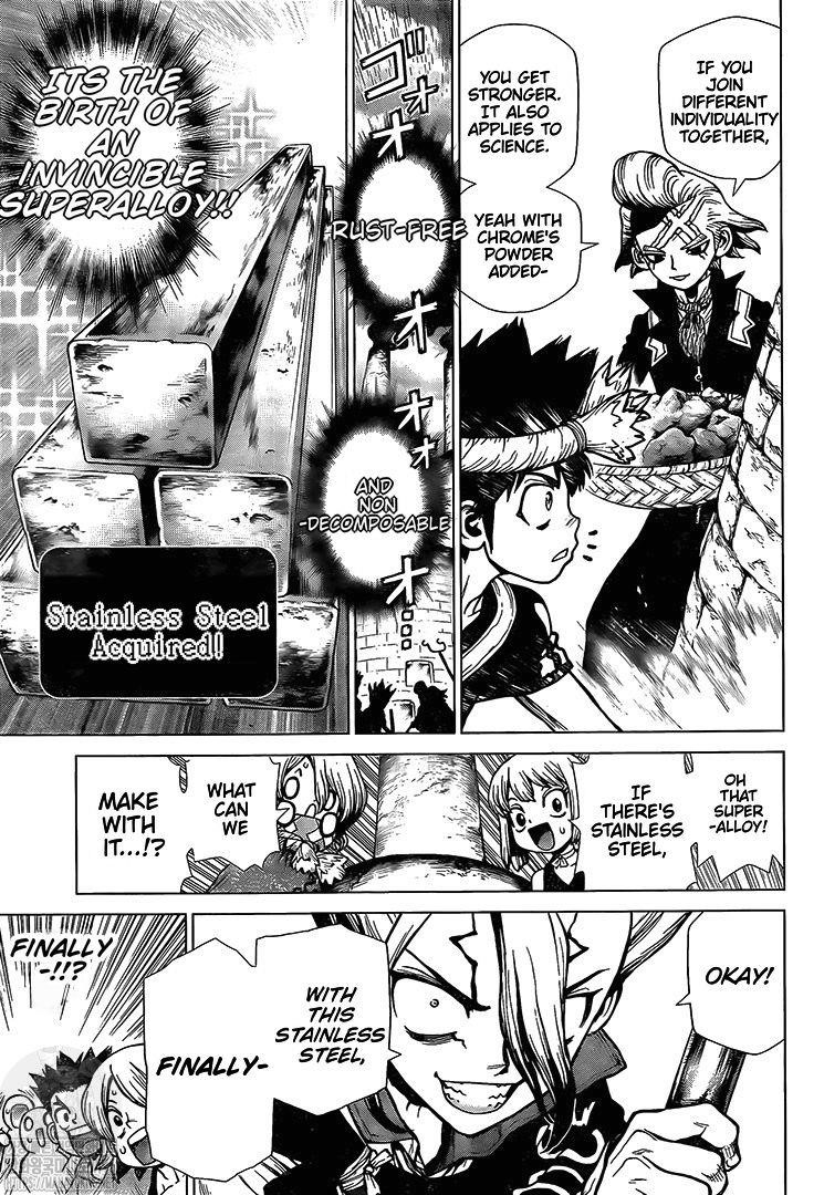 Dr. Stone Manga Chapter 199 page 9 - Superalloys