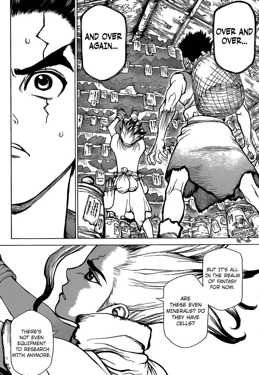 Dr. Stone Manga Chapter 2 page 10 - Fantasy vs Science