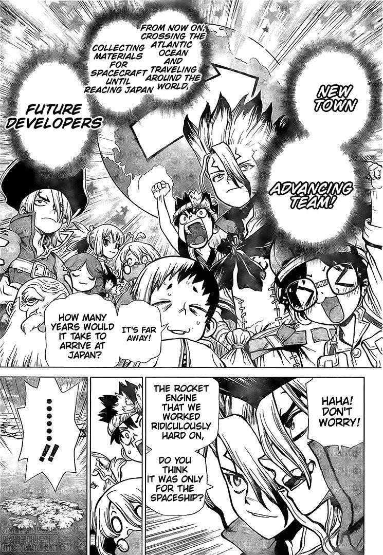 Dr. Stone Manga Chapter 200 page 12 - Future Engine