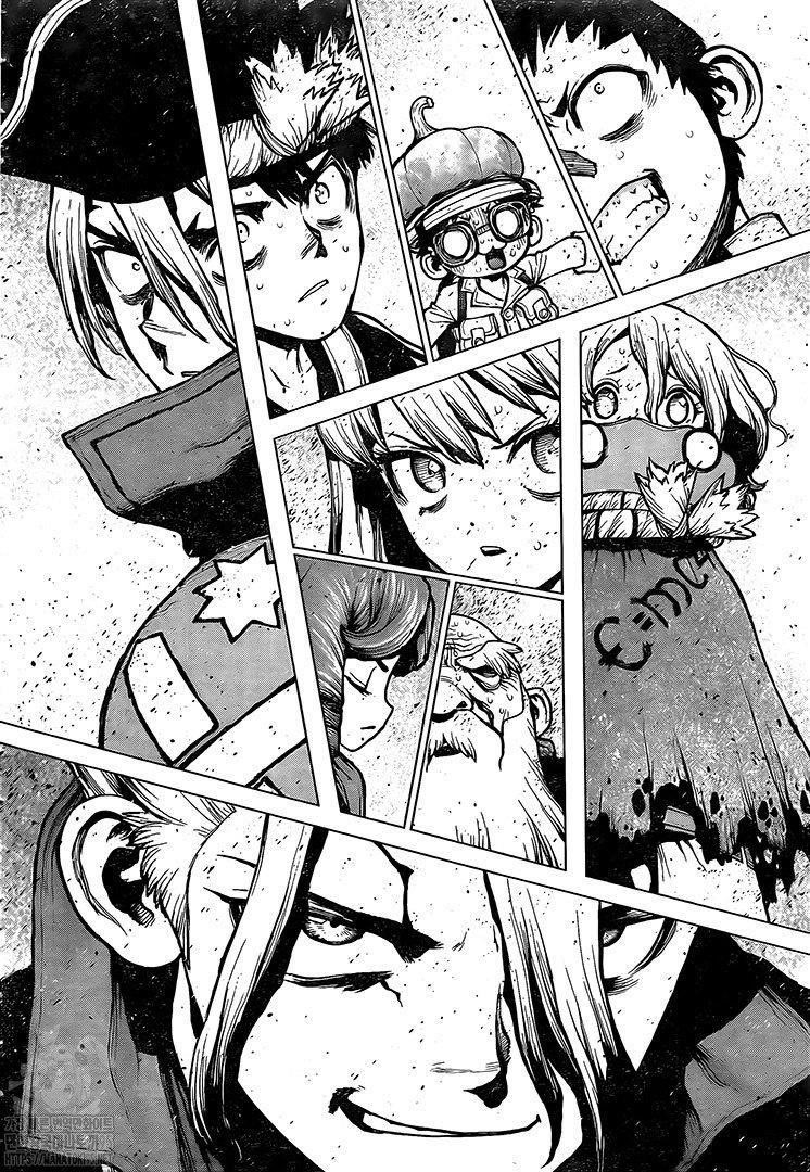 Dr. Stone Manga Chapter 201 page 12 - Morse Talk