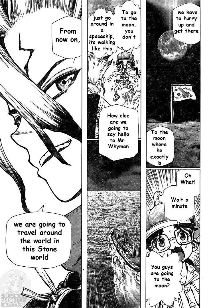Dr. Stone Manga Chapter 201 page 15 - Morse Talk