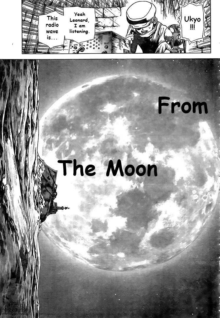 Dr. Stone Manga Chapter 201 page 8 - Morse Talk