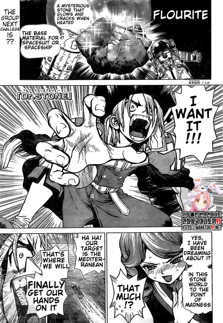 Dr. Stone Manga Chapter 202 page 1 - Ryusui Corp.