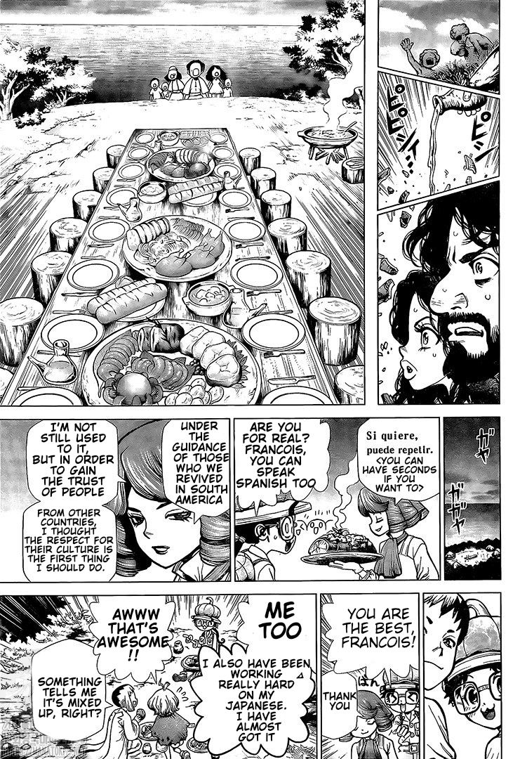 Dr. Stone Manga Chapter 202 page 8 - Ryusui Corp.
