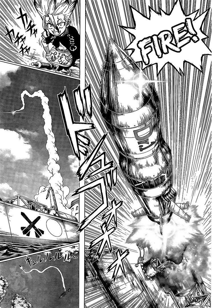Dr. Stone Manga Chapter 203 page 14 - Missile Heart