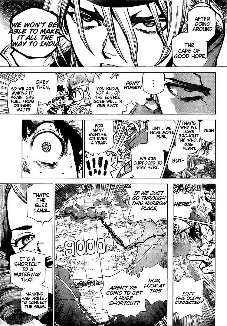 Dr. Stone Manga Chapter 203 page 5 - Missile Heart