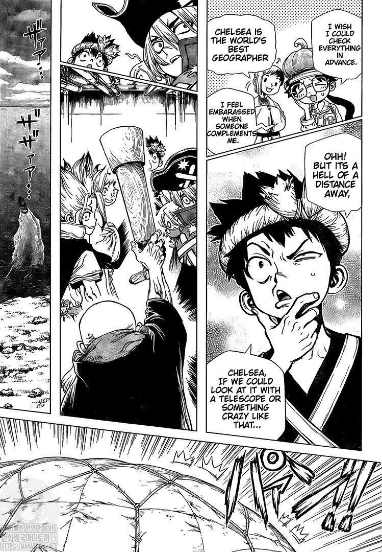 Dr. Stone Manga Chapter 203 page 7 - Missile Heart