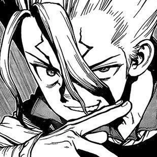 Dr. Stone Manga Chapter 203 (Missile Heart) cover