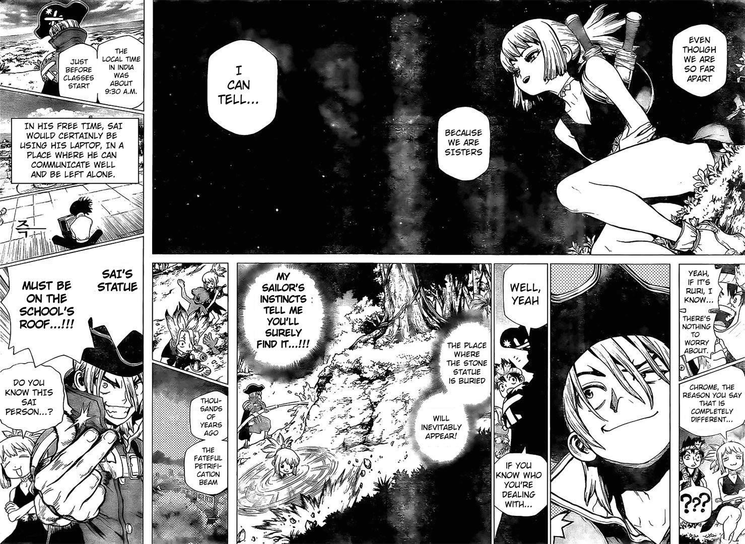 Dr. Stone Manga Chapter 204 page 10 - The Universe is Written in the Language of Mathematics