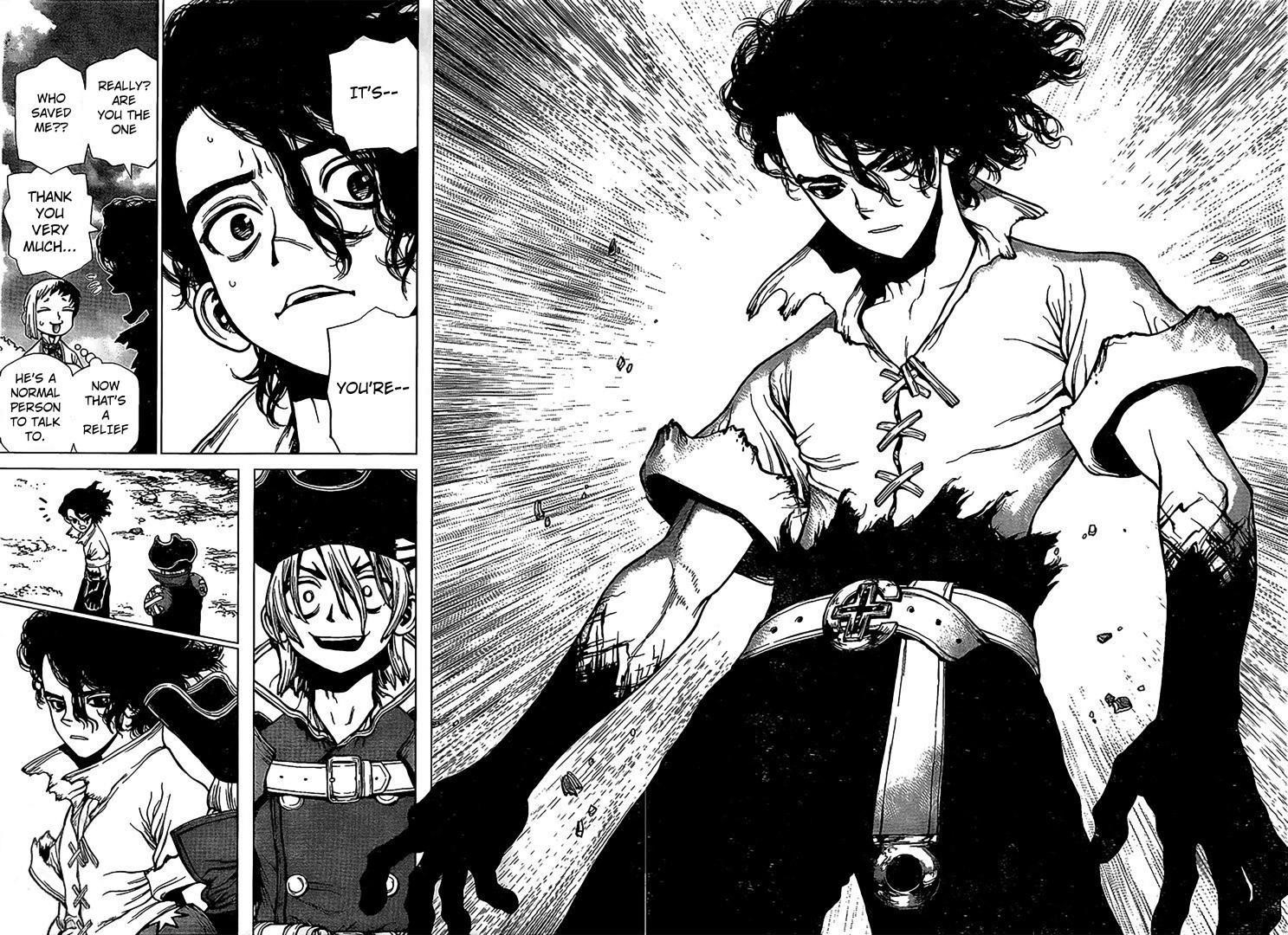 Dr. Stone Manga Chapter 204 page 13 - The Universe is Written in the Language of Mathematics