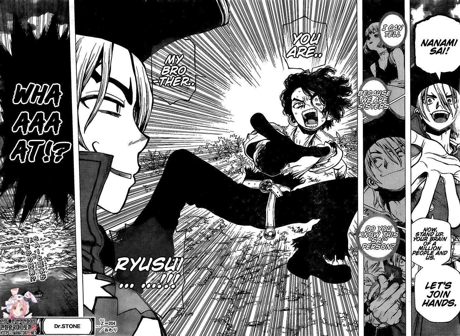 Dr. Stone Manga Chapter 204 page 16 - The Universe is Written in the Language of Mathematics