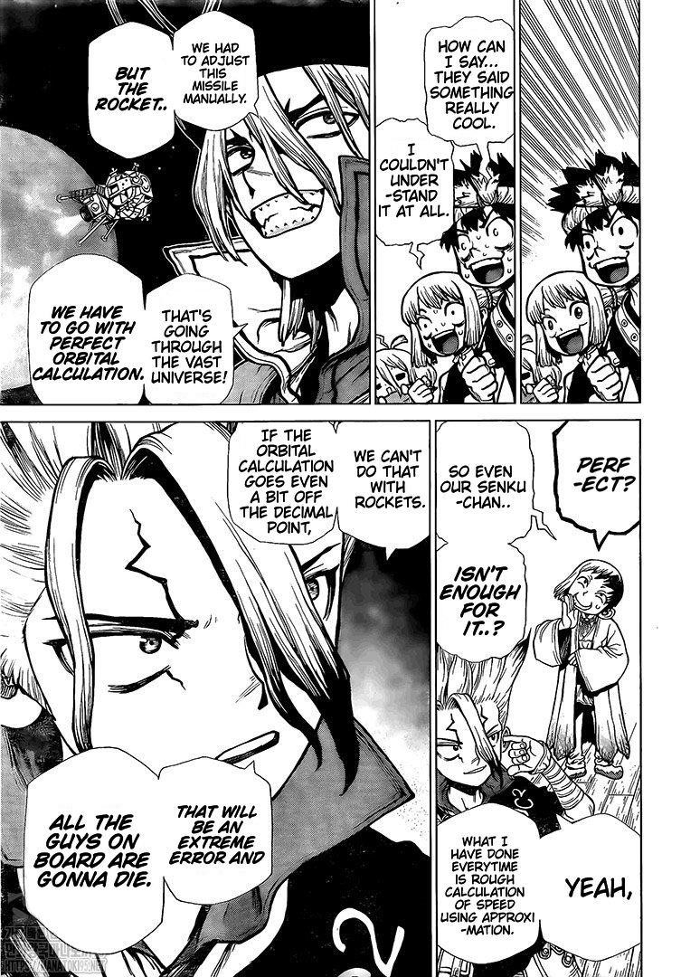 Dr. Stone Manga Chapter 204 page 5 - The Universe is Written in the Language of Mathematics
