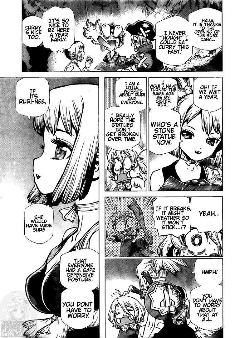 Dr. Stone Manga Chapter 204 page 9 - The Universe is Written in the Language of Mathematics