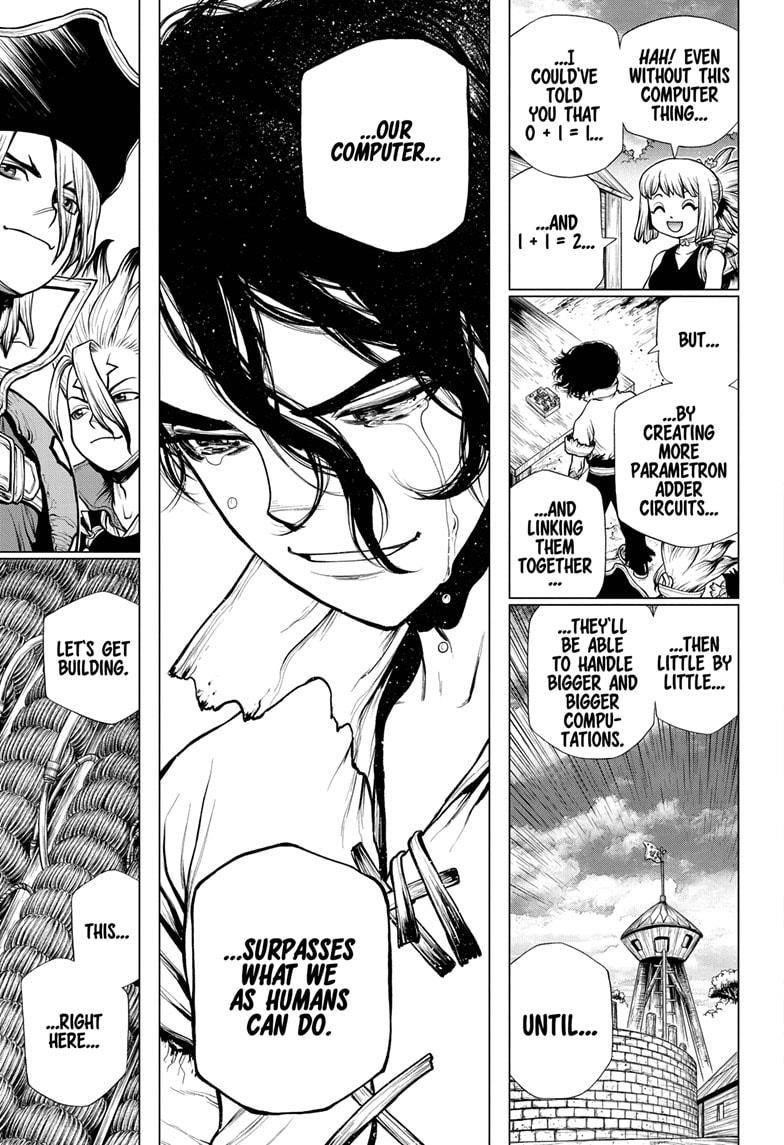 Dr. Stone Manga Chapter 206 page 17 - Dawn of the Computer