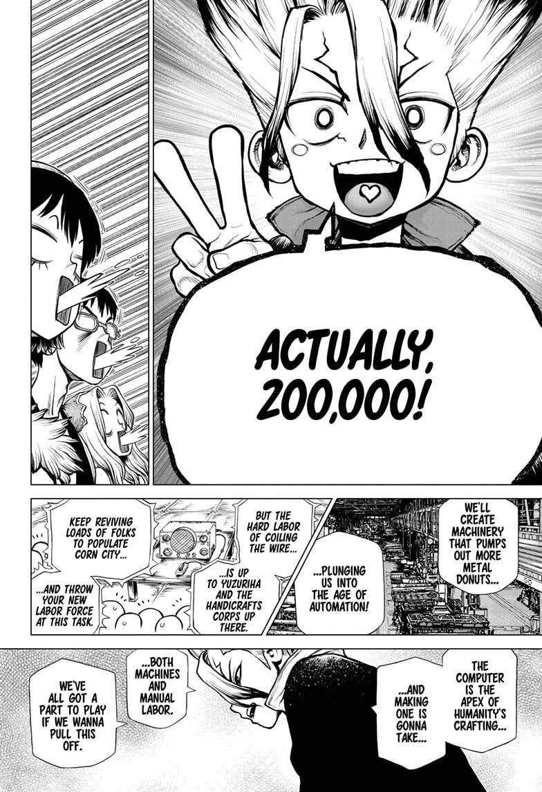 Dr. Stone Manga Chapter 206 page 19 - Dawn of the Computer