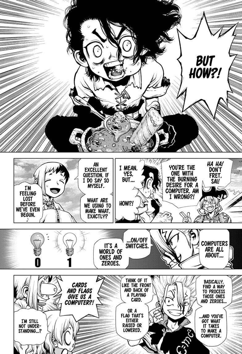 Dr. Stone Manga Chapter 206 page 9 - Dawn of the Computer