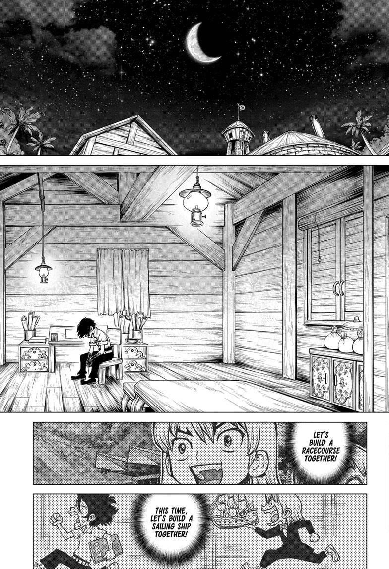 Dr. Stone Manga Chapter 207 page 15 - Linking the Circuit Diagram