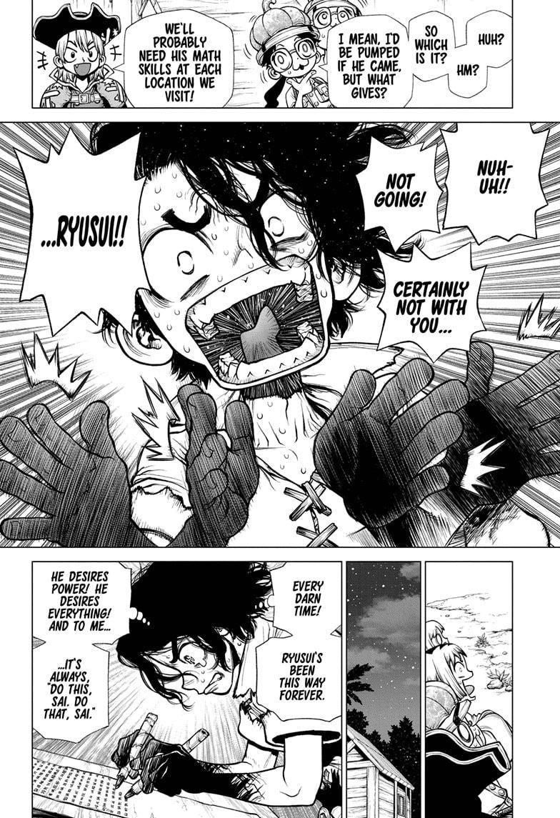 Dr. Stone Manga Chapter 207 page 6 - Linking the Circuit Diagram