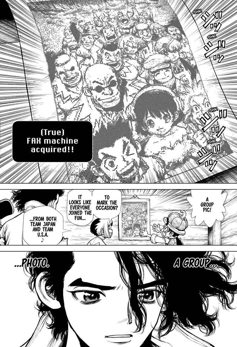 Dr. Stone Manga Chapter 207 page 8 - Linking the Circuit Diagram