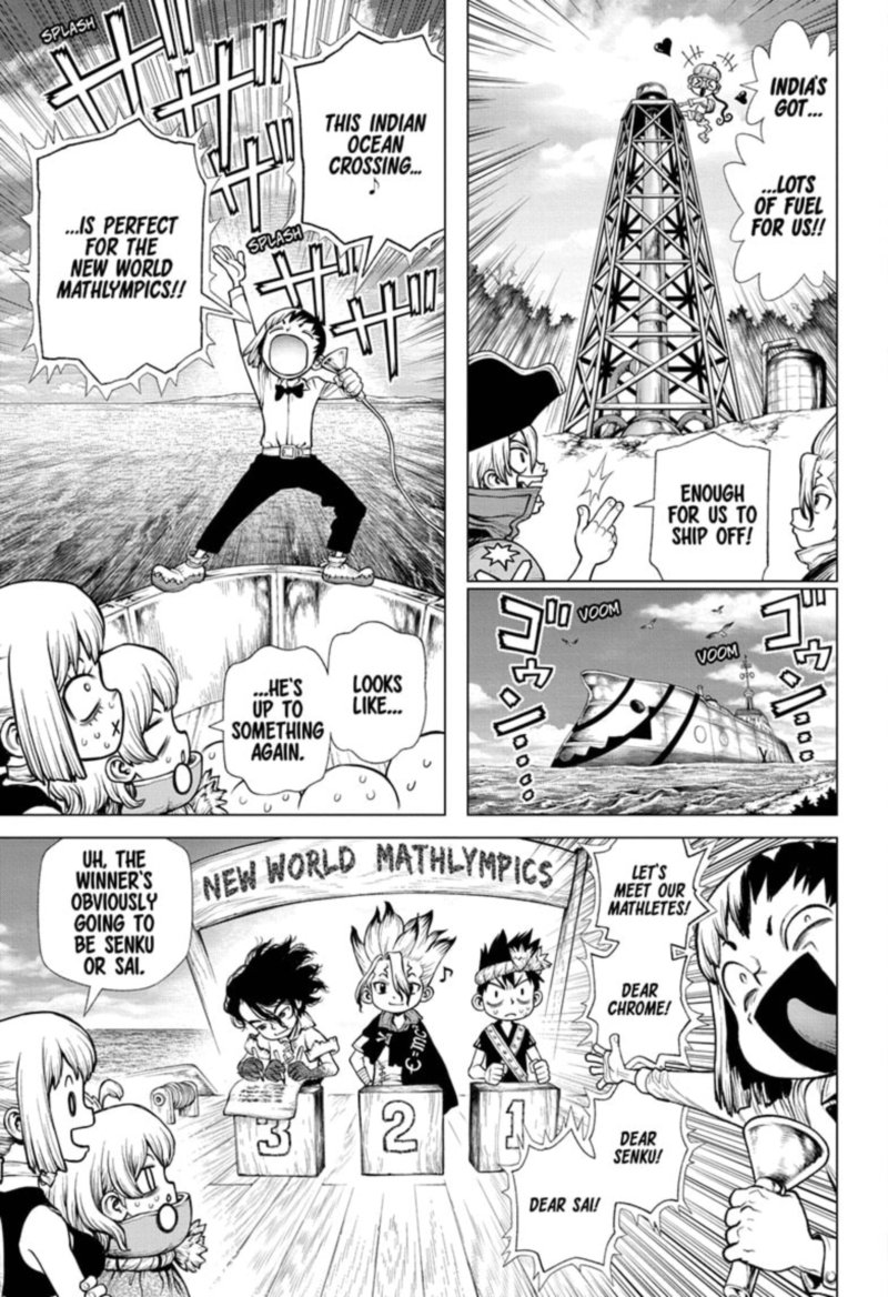 Dr. Stone Manga Chapter 208 page 12 - Science Transcends Humanity