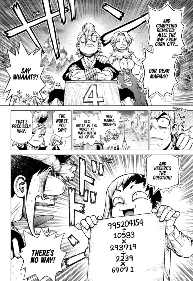 Dr. Stone Manga Chapter 208 page 13 - Science Transcends Humanity