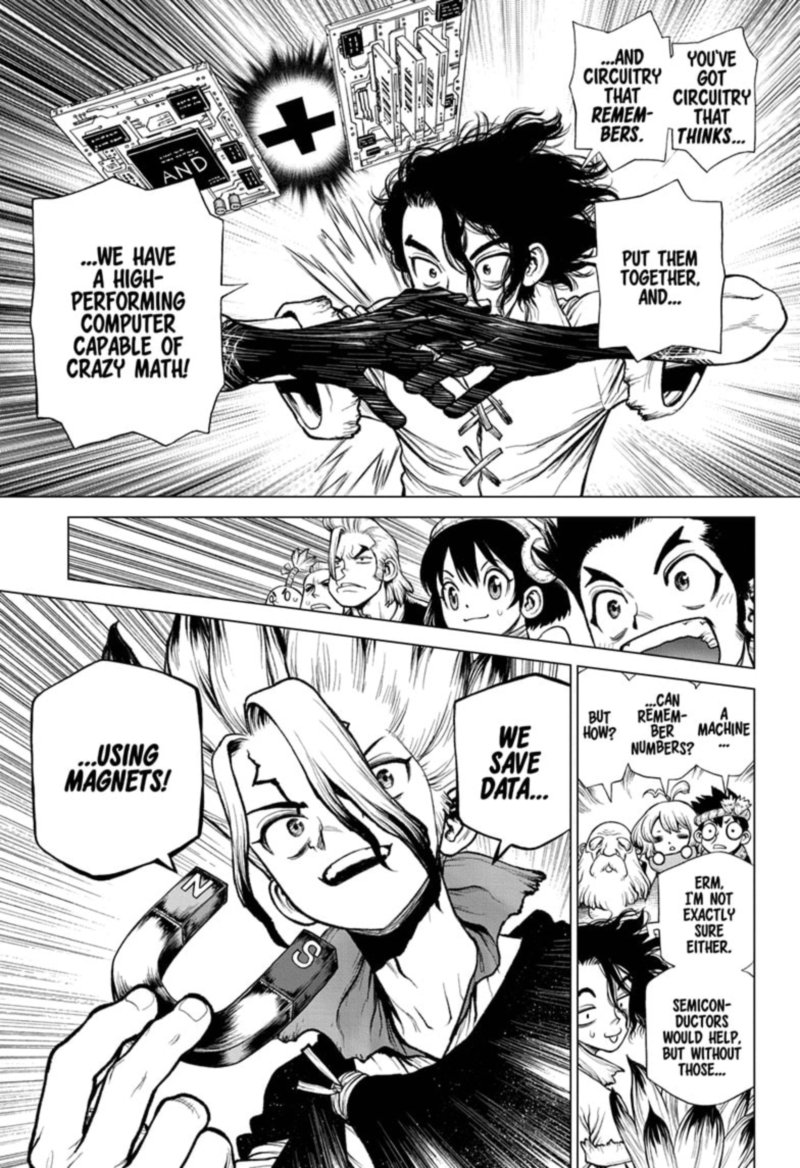 Dr. Stone Manga Chapter 208 page 5 - Science Transcends Humanity