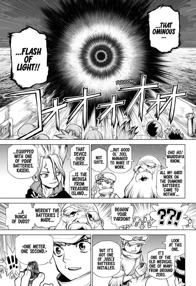 Dr. Stone Manga Chapter 209 page 12 - The Rocket's Hard Truth