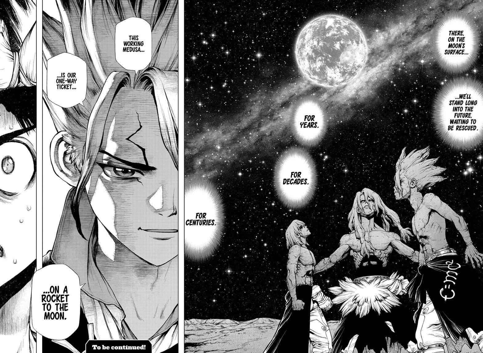 Dr. Stone Manga Chapter 209 page 17 - The Rocket's Hard Truth
