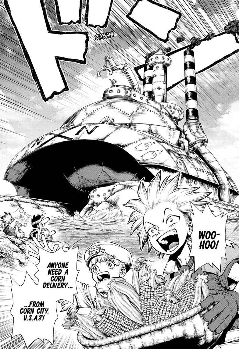 Dr. Stone Manga Chapter 209 page 9 - The Rocket's Hard Truth