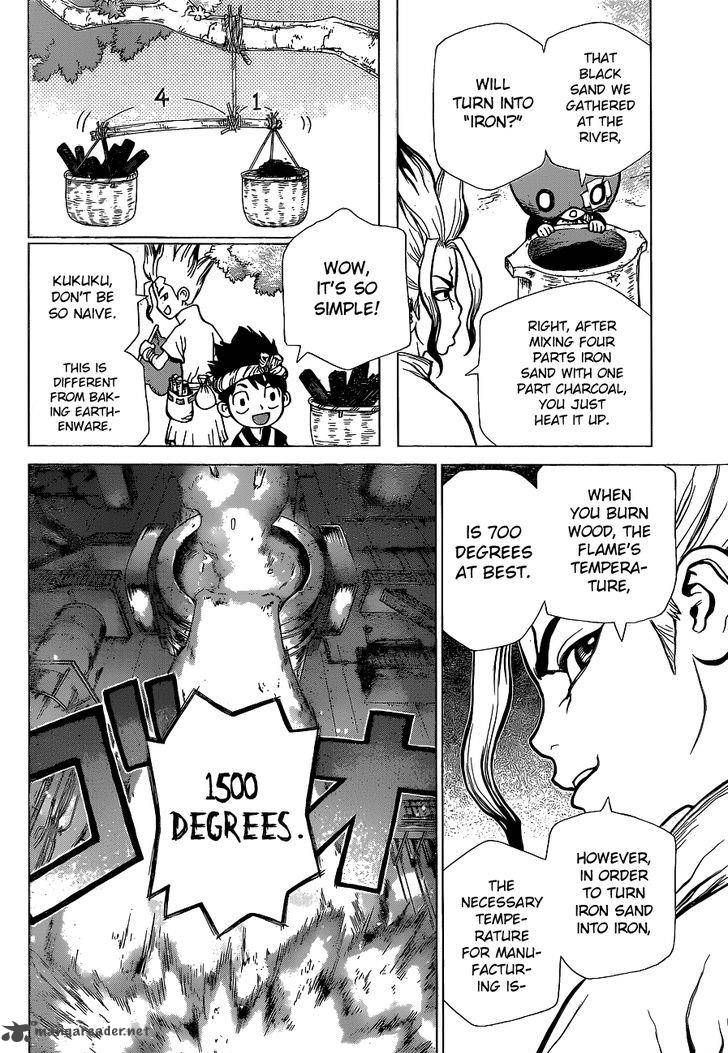 Dr. Stone Manga Chapter 21 page 12 - Dawn of Iron
