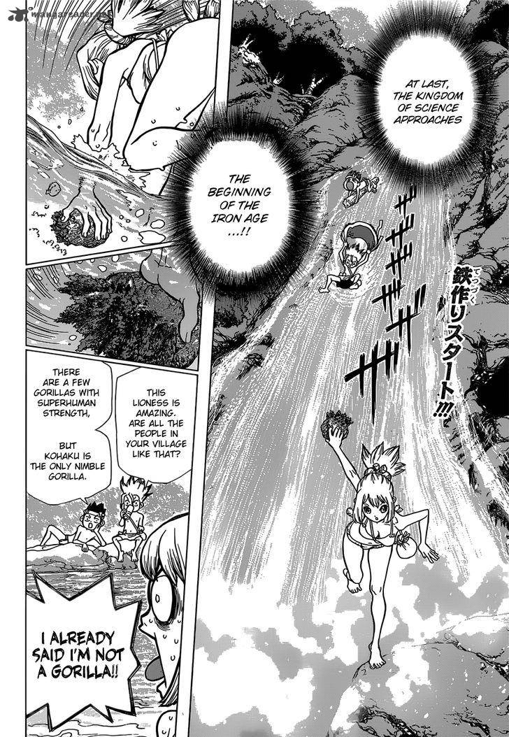 Dr. Stone Manga Chapter 21 page 2 - Dawn of Iron