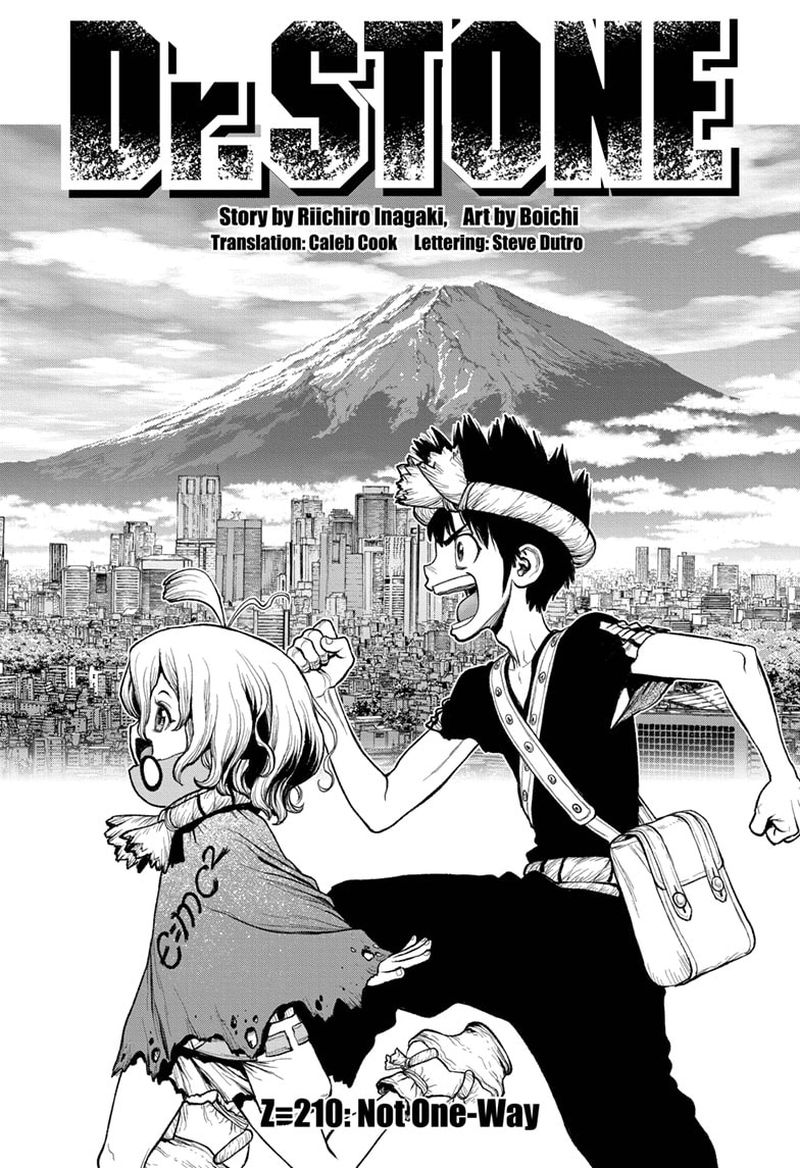 Dr. Stone Manga Chapter 210 page 1 - Not One-Way
