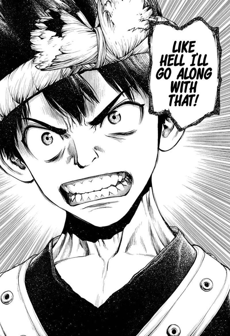 Dr. Stone Manga Chapter 210 page 11 - Not One-Way