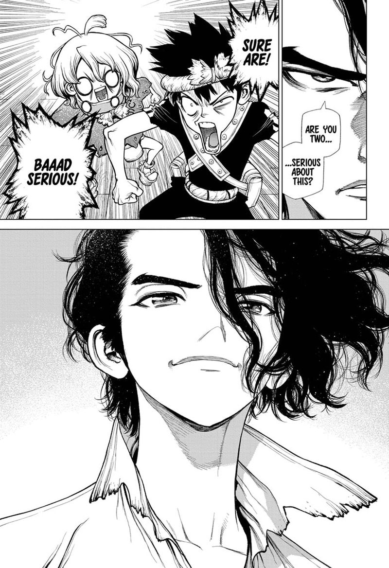 Dr. Stone Manga Chapter 210 page 15 - Not One-Way