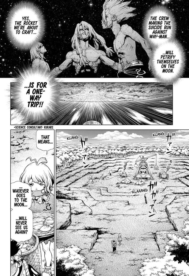 Dr. Stone Manga Chapter 210 page 2 - Not One-Way