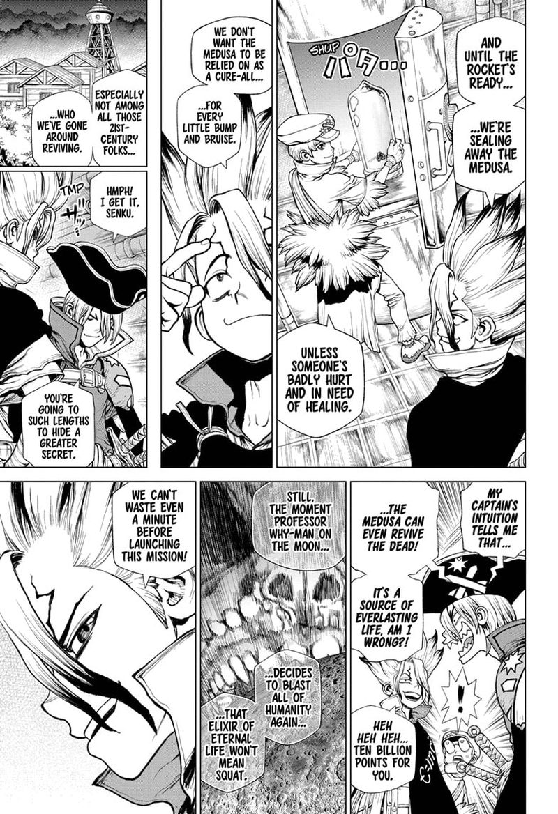 Dr. Stone Manga Chapter 210 page 8 - Not One-Way