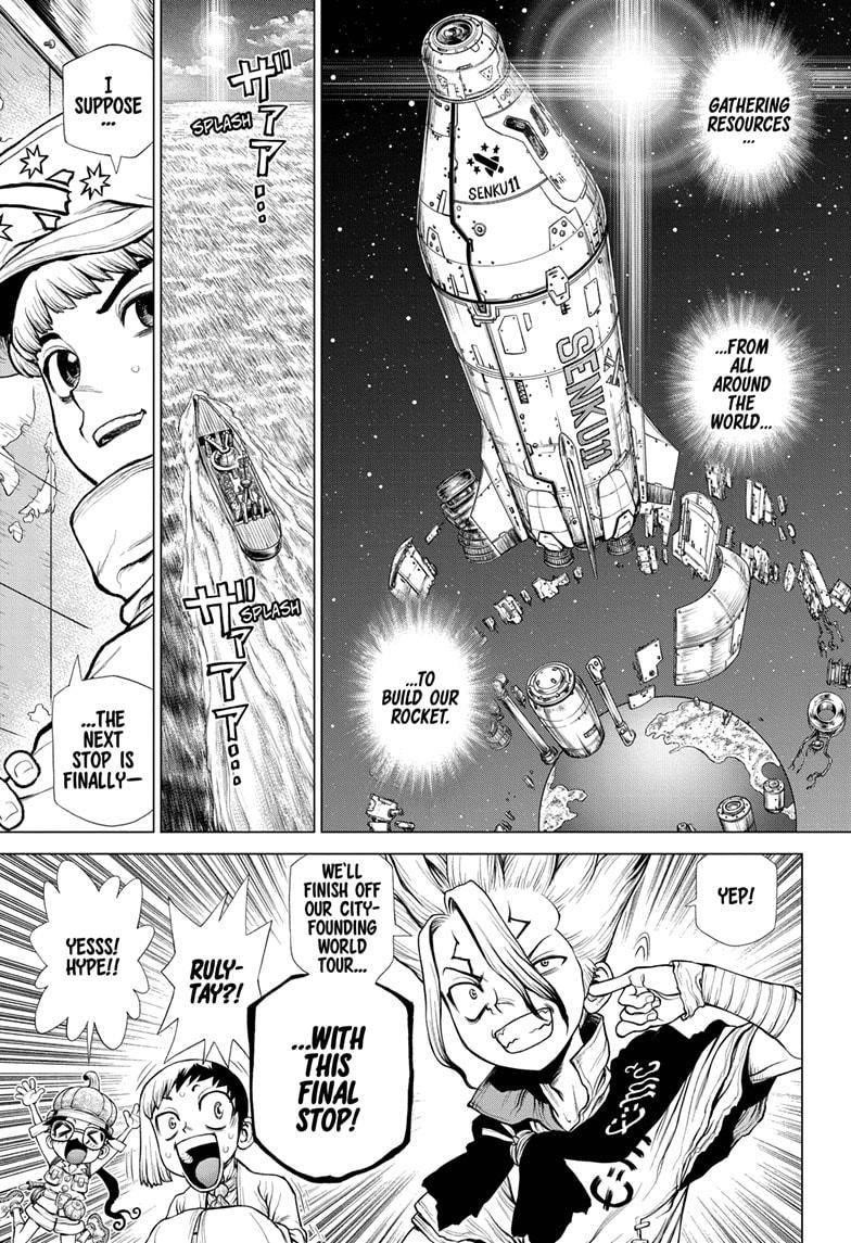 Dr. Stone Manga Chapter 211 page 1 - World Tour for Resources