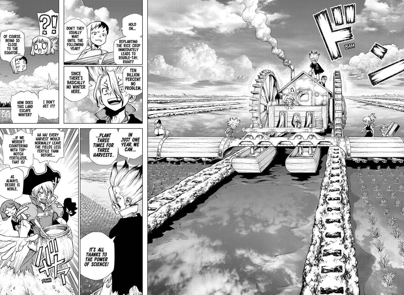 Dr. Stone Manga Chapter 211 page 10 - World Tour for Resources