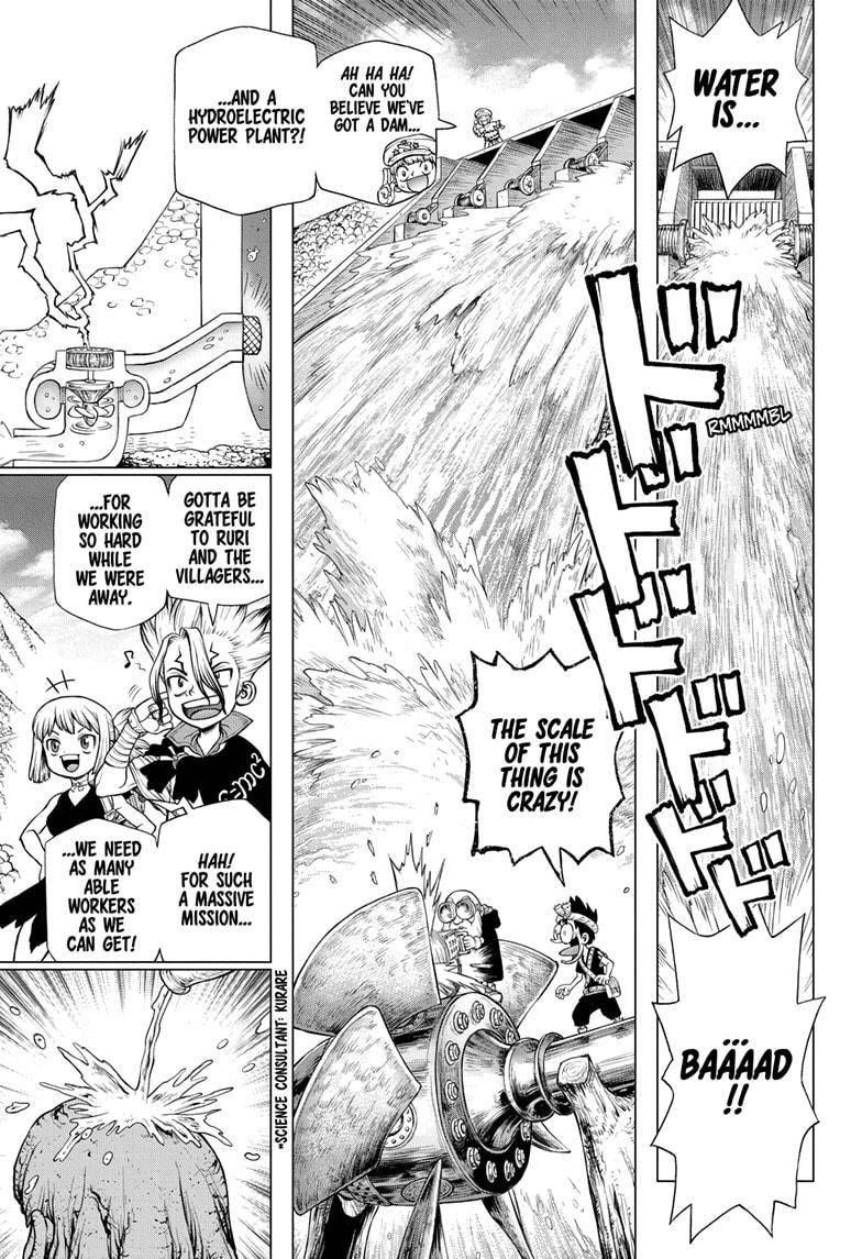 Dr. Stone Manga Chapter 213 page 3 - Unknown Known