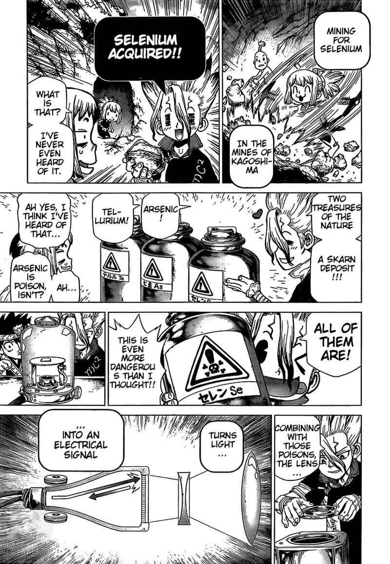 Dr. Stone Manga Chapter 214 page 11 - Stone World's Earth Defense Force