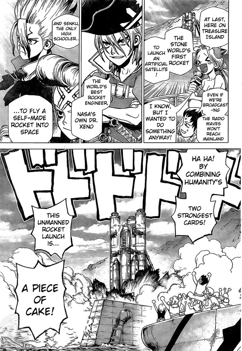 Dr. Stone Manga Chapter 215 page 11 - Long, Long Road
