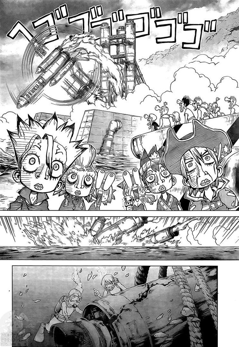 Dr. Stone Manga Chapter 215 page 12 - Long, Long Road
