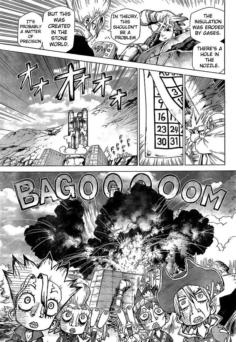 Dr. Stone Manga Chapter 215 page 13 - Long, Long Road