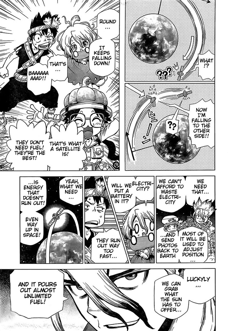 Dr. Stone Manga Chapter 215 page 3 - Long, Long Road