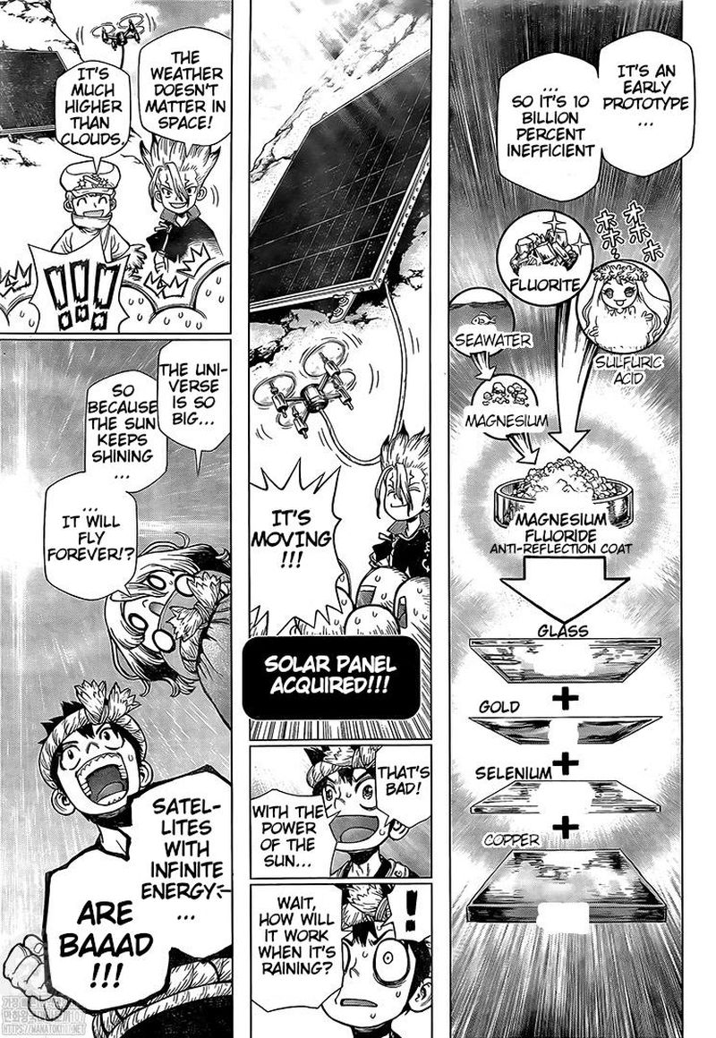 Dr. Stone Manga Chapter 215 page 5 - Long, Long Road