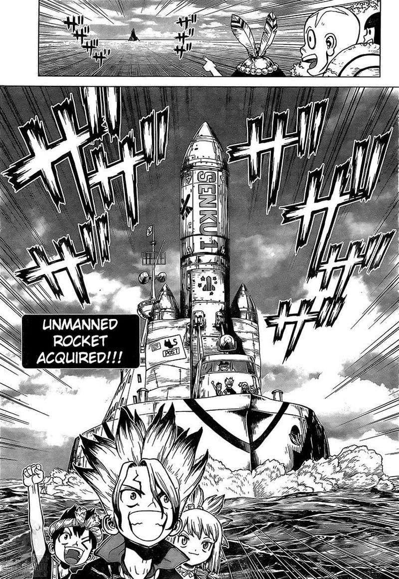 Dr. Stone Manga Chapter 215 page 7 - Long, Long Road