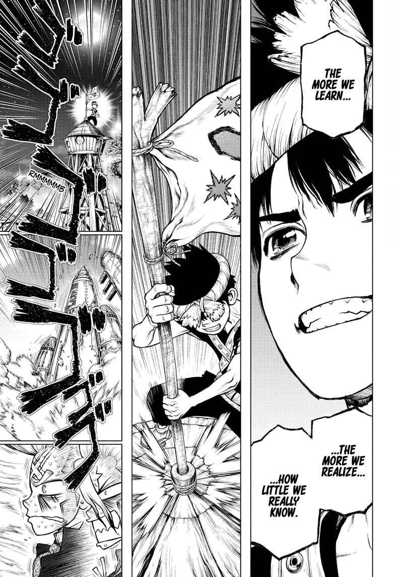 Dr. Stone Manga Chapter 216 page 3 - Hello, World